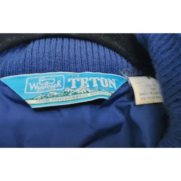 Woolrich Teton Men's Full Zip Windbreaker Size  Large Hooded Jacket - Picture 2 of 4